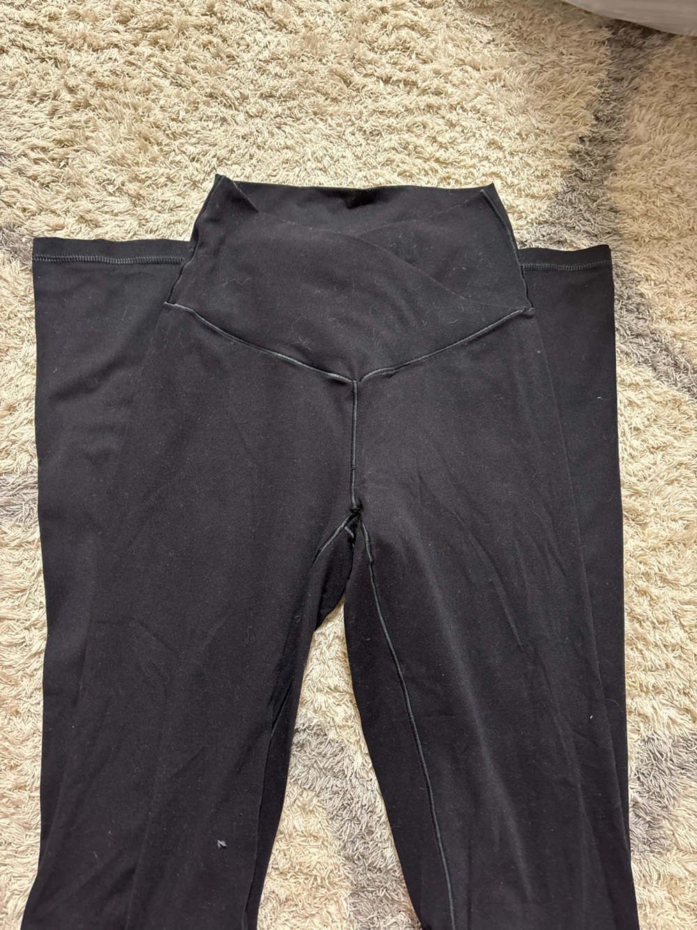 aerie cross over super flare pants S
